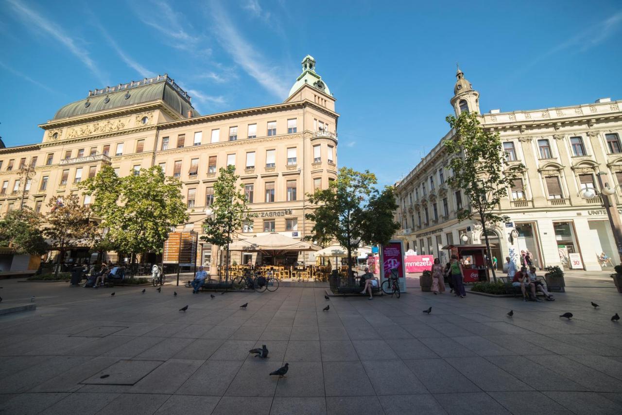 Octogon Apartment Zagreb Bagian luar foto